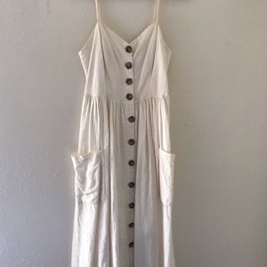 UO cream dress